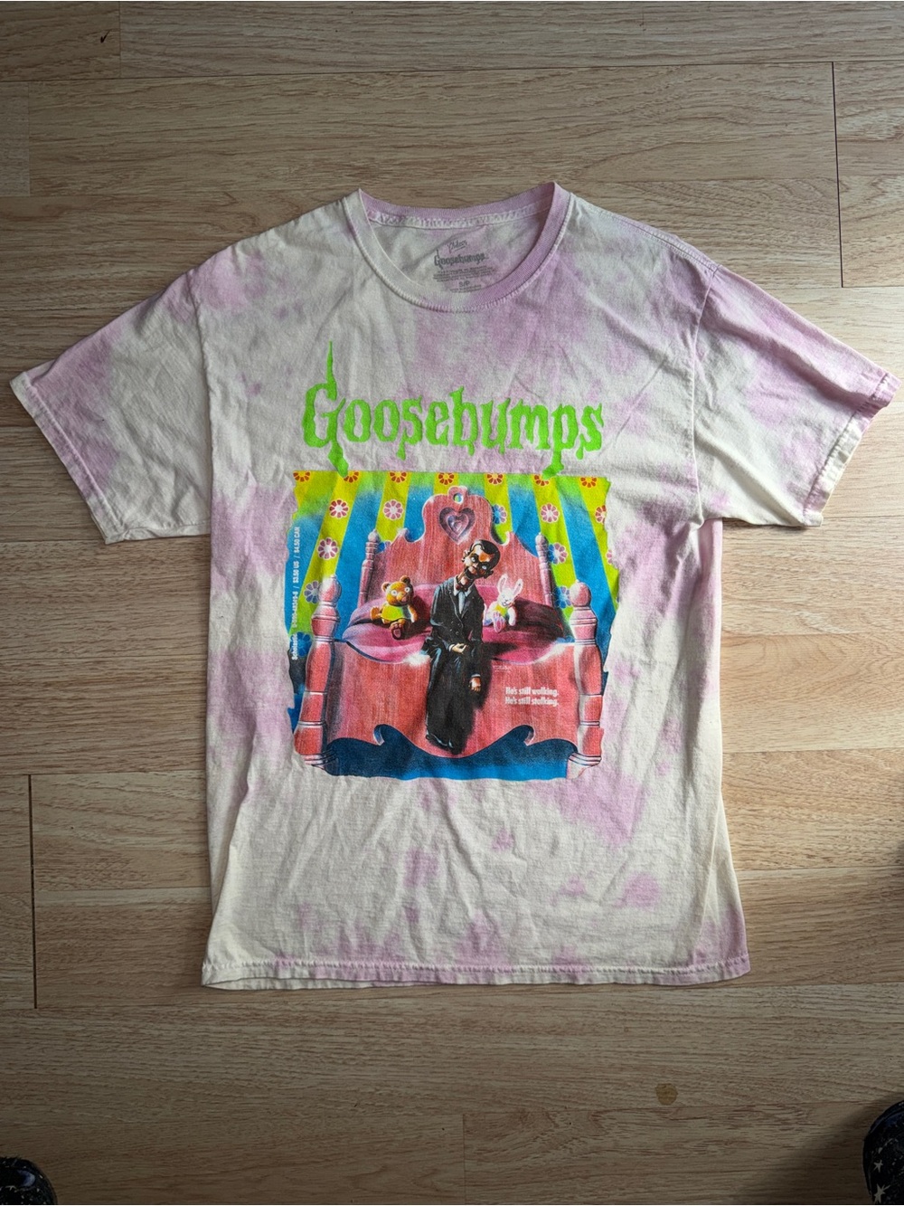 Goosebumps Graphic Tie Dye
